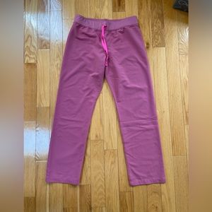 Figs Livingston Basic Scrub Pants- Quartz Pink Breast Cancer Edition